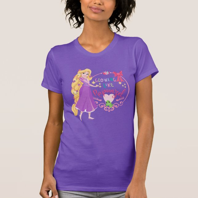 Glowing Like Rapunzel T-Shirt (Front)