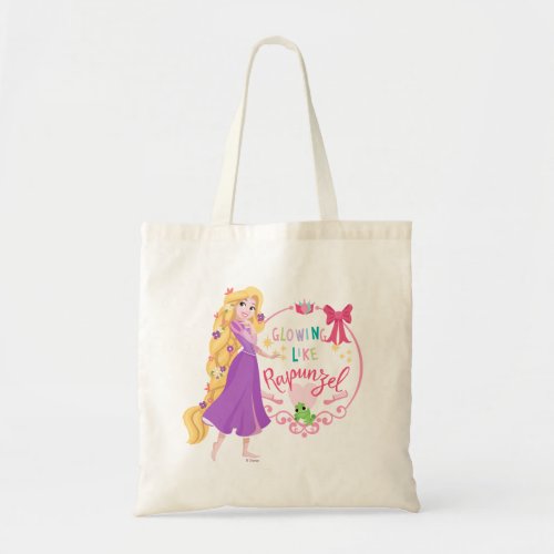 Glowing Like Rapunzel Tote Bag