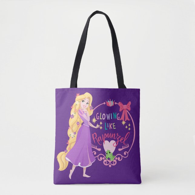 Glowing Like Rapunzel Tote Bag (Front)