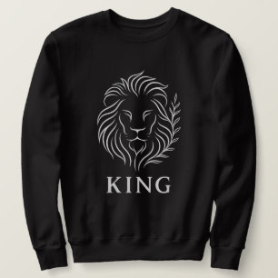Glowing Lion & Aura Flow Sweatshirt