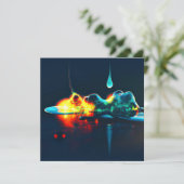 Glowing Liquid Drip (Standing Front)