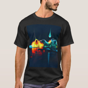 Glowing Liquid Drip T-Shirt