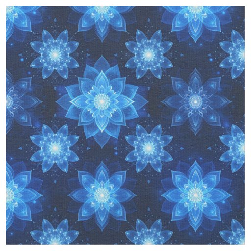 Glowing Lotus Fabric