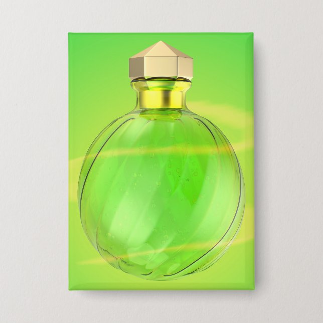 Glowing magic potion bottle button (Front)
