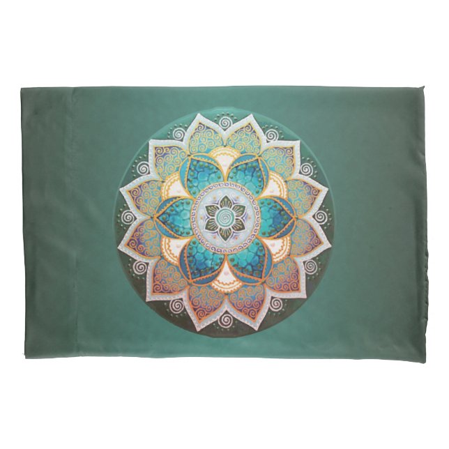 Glowing Mandala - Pillowcase (Front)