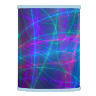 Glowing Multicolored Rays Lamp Shade