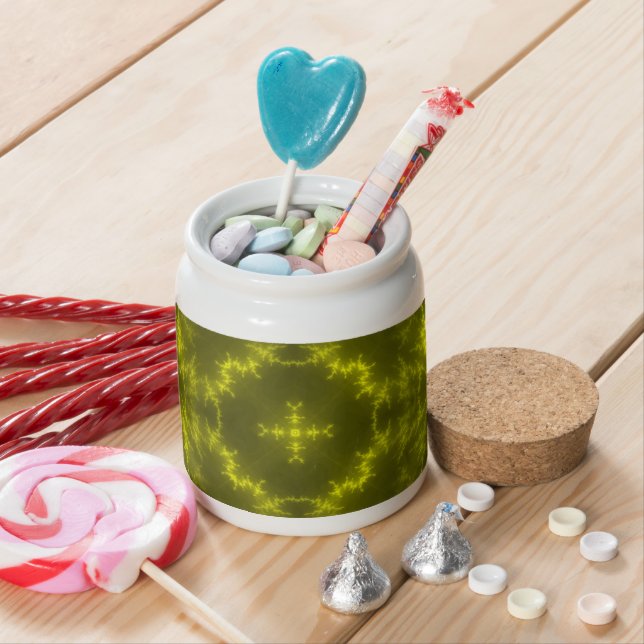 Glowing Neon Electric Thunder Bolts Candy Jar (In Situ)