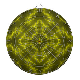 Glowing Neon Electric Thunder Bolts Dart Board