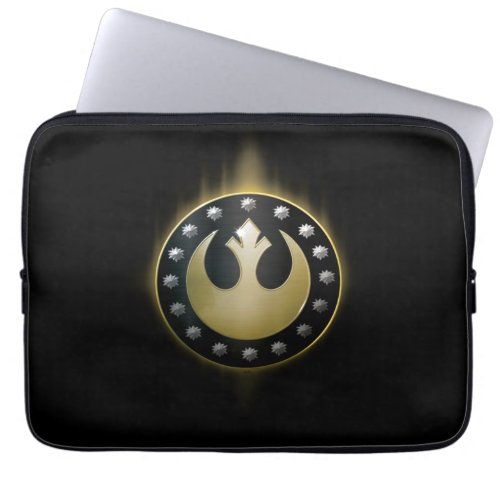 Glowing New Republic Logo Laptop Sleeve