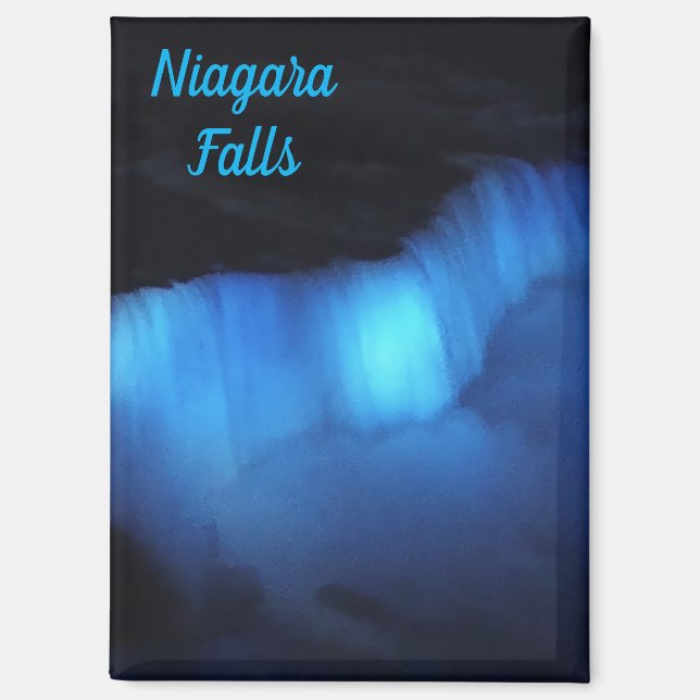 Glowing Niagara Falls Magnet (Front)