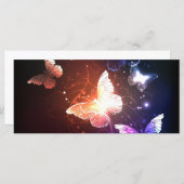 Glowing Night Butterflies (Front/Back)