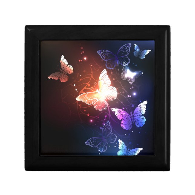 Glowing Night Butterflies Gift Box (Front)