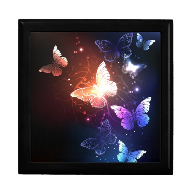 Glowing Night Butterflies Gift Box (Front)
