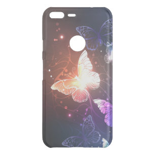Glowing Night Butterflies Uncommon Google Pixel XL Case