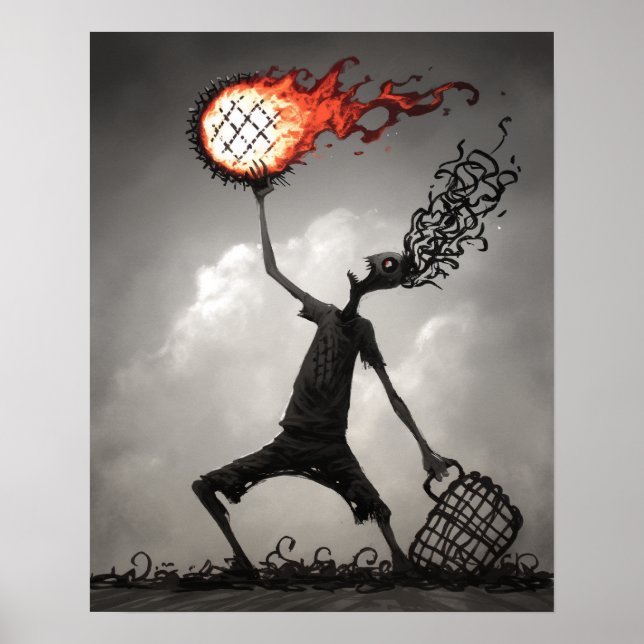  glowing orb poster (Front)