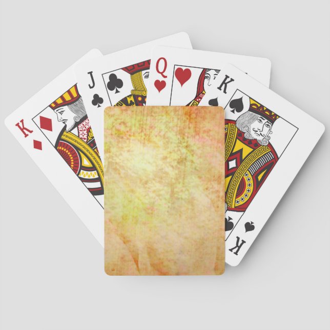 Glowing Parchment Poker Cards (Back)