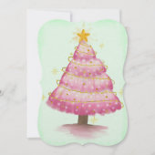 Glowing Pink Christmas Tree (Front)