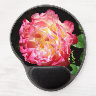 Glowing Pink Rose Flower Mousepads gifts Love