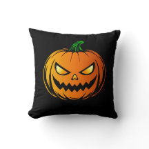 Glowing Pumpkin Horror Face – Halloween