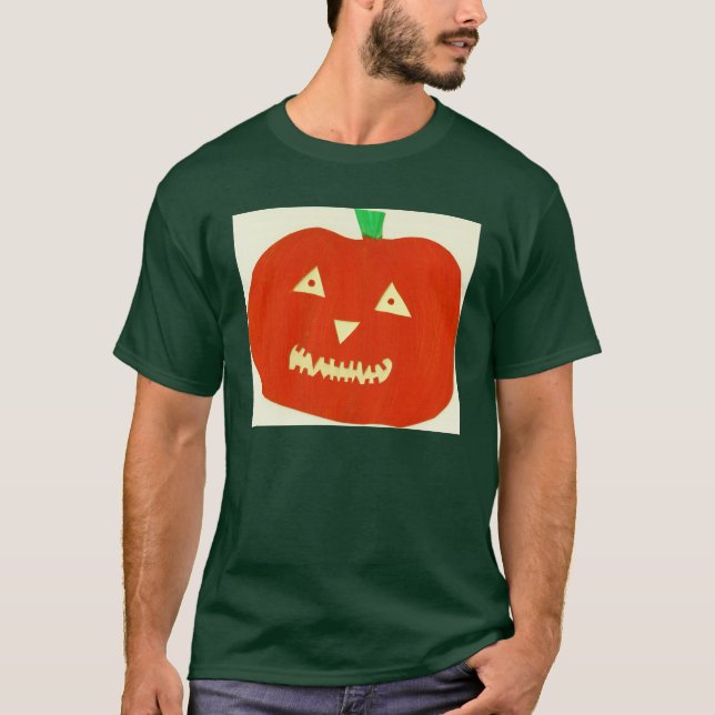 Glowing Pumpkin Shirt (Front)