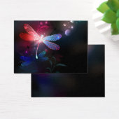 Glowing red dragonfly (Desk)