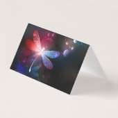Glowing red dragonfly (Back)