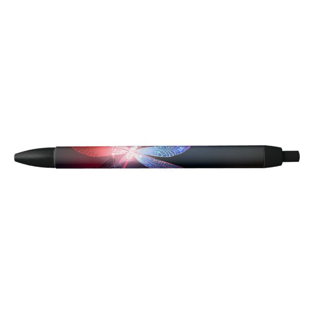 Glowing red dragonfly pen (Front)