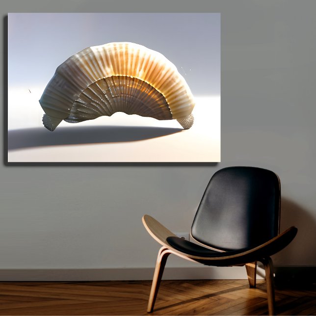 Glowing Seashell Wall Art Coastal Decor (Creator Uploaded)
