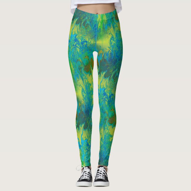 Glowing Seaweed... Leggings (Front)