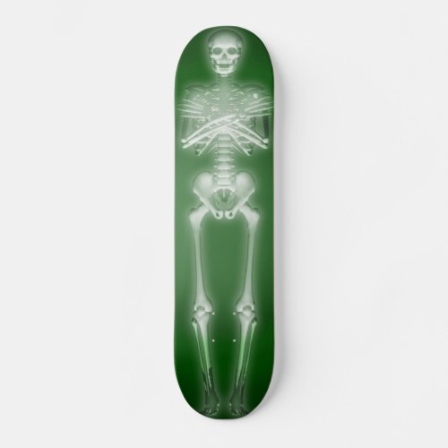 Glowing Skeleton Custom Skateboard