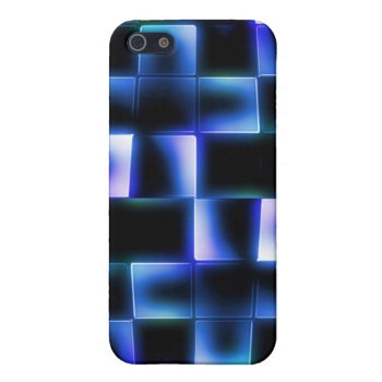 Glowing Square Mosaic -  Case For Iphone Se/5/5s by fireflidesigns at Zazzle