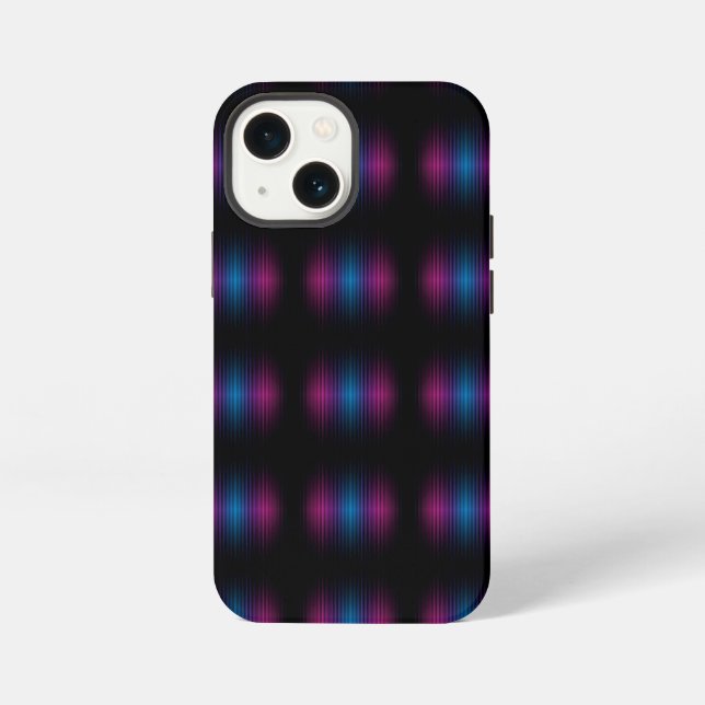 Glowing steel pattern iphone case (Back)