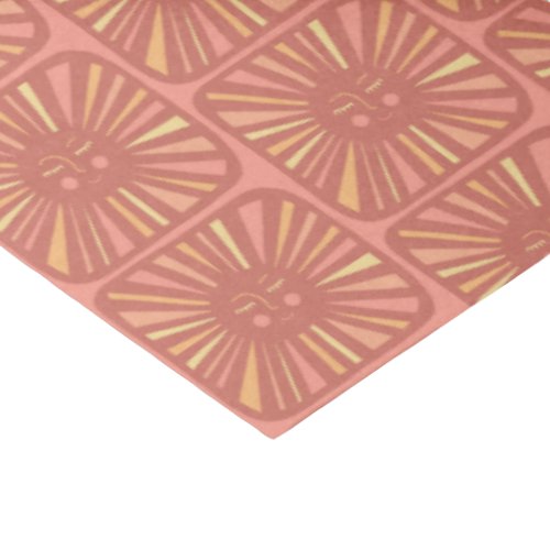 Glowing Sun Cute and Charming Pink Sunshine Gift  Tissue Paper