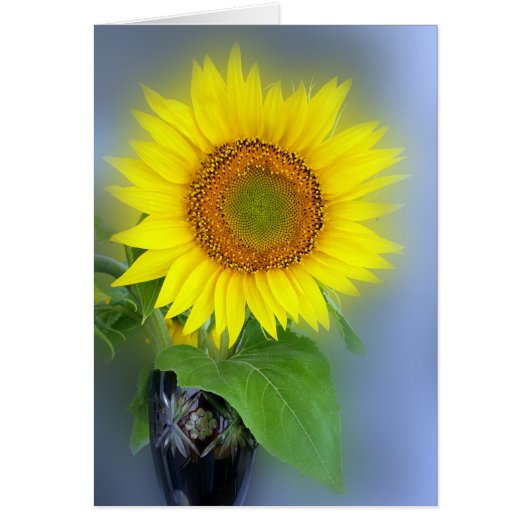 glowing sunflower cards (Front)