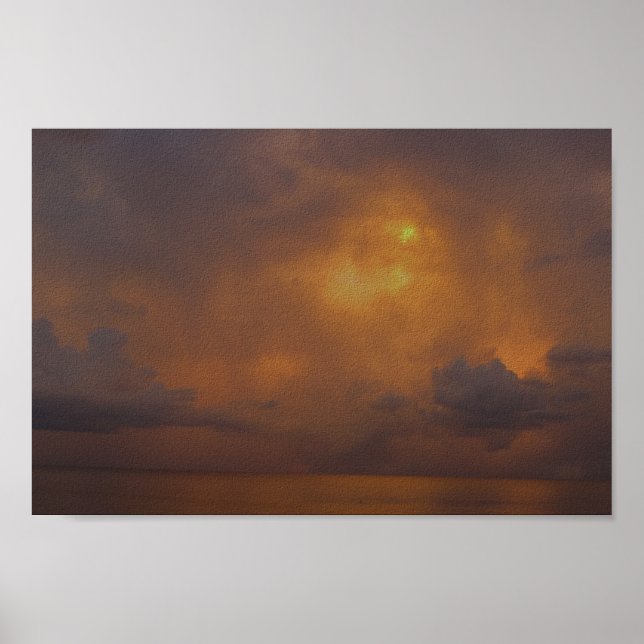 Glowing Sunset Value Poster Paper (Matte) (Front)