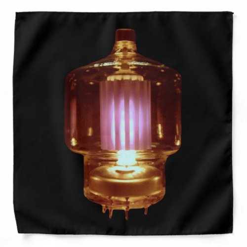 Glowing Transmitter Vacuum Tube Bandana