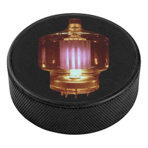 Glowing Transmitter Vacuum Tube Hockey Puck