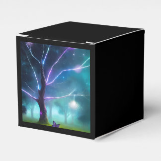 Glowing Tree Favor Boxes