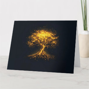 Glowing Tree of Life – Mystical and Enchanting Card