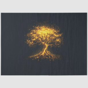  Glowing Tree of Life – Mystical and Enchanting  Tissue Paper