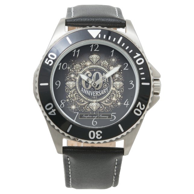 Glowing Tribute: 60th Anniversary Design Watch (Front)