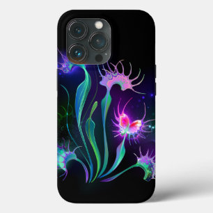 Glowing Venus Flytrap iPhone 13 Pro Case