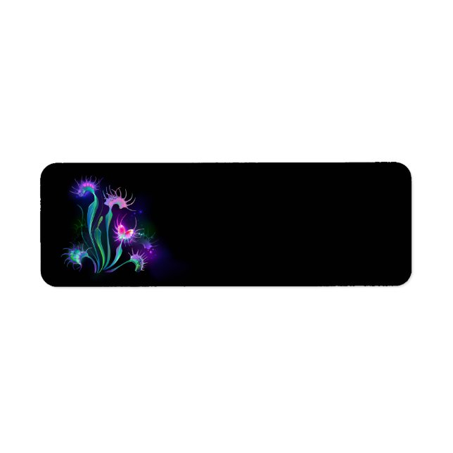 Glowing Venus Flytrap Label (Front)