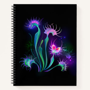 Glowing Venus Flytrap Notebook
