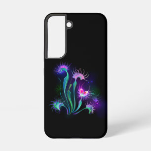 Glowing Venus Flytrap Samsung Galaxy S22 Case
