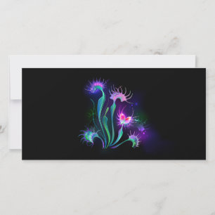 Glowing Venus Flytrap Save The Date