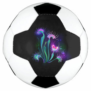 Glowing Venus Flytrap Soccer Ball