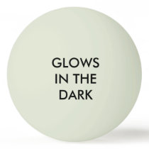Glows - Glow-in-the-Dark "Green" Ping-Pong Ball Glows - Glow-in-the-Dark "Green" Ping-Pong Ball