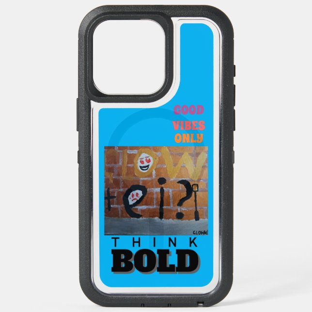 Glowtei Street  iPhone 15 Pro Max Case (Back)