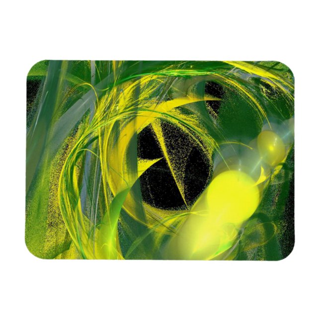 Glowworm Abstract Magnet (Horizontal)